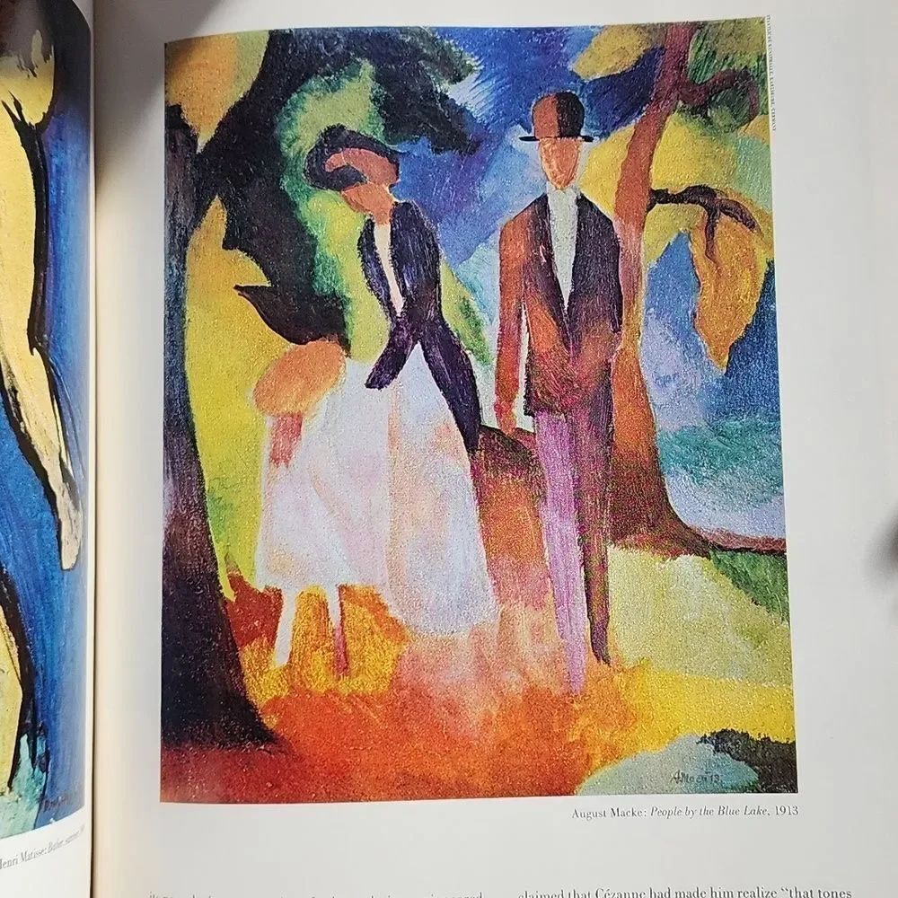 VINTAGE! Art World Of Sezanne Art Book Coffee Table Book